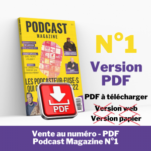 L'image montre la corverture du magazine N°1 avec un logo et une flèche pour télécharger en PDF ce numéro. Vous n'avez pas d'accès au articles sur le site, ni à la version papier. Seulement la version PDF.
