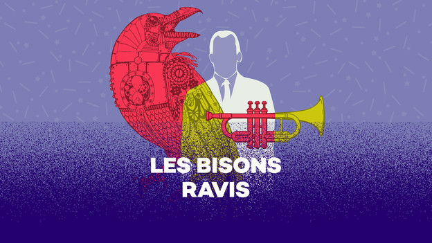 Les Bisons Ravis, un podcast co-produit par le Labo-RTS Culture et des Productions Hors-Cases
