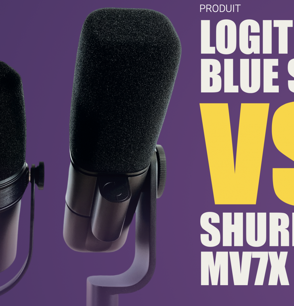 Logitech Blue Sona VS Shure MV7X - Podcast Magazine