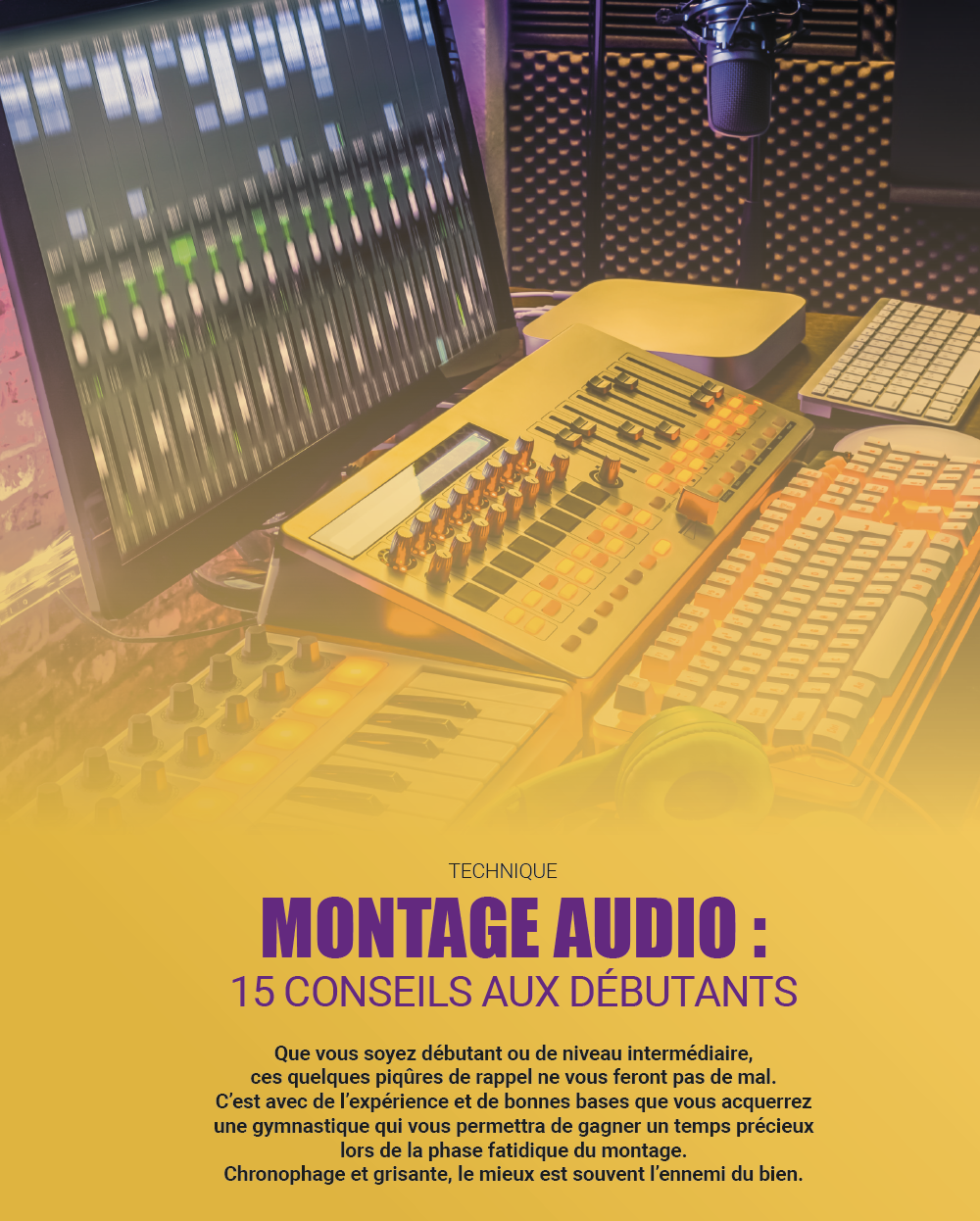 Montage audio