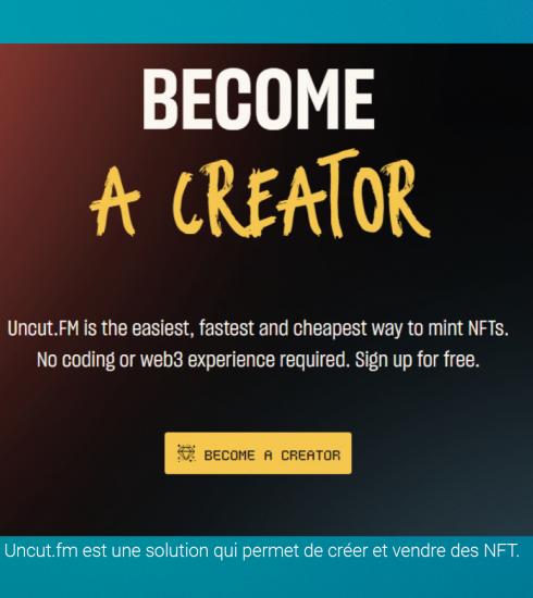 Tutoriel : créer un NFT pour son podcast avec Uncut.fm