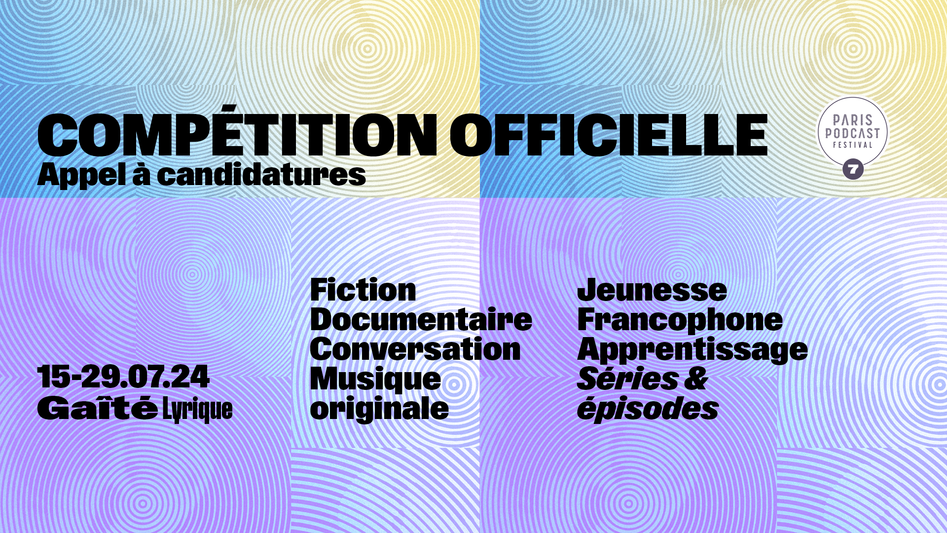 Paris podcast Festival