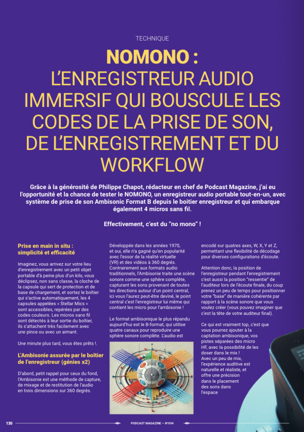 Papier - Podcast Magazine N°04 - Vente au numéro – Image 24