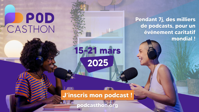 Podcasthon 2025 : une mobilisation pour le monde associatif