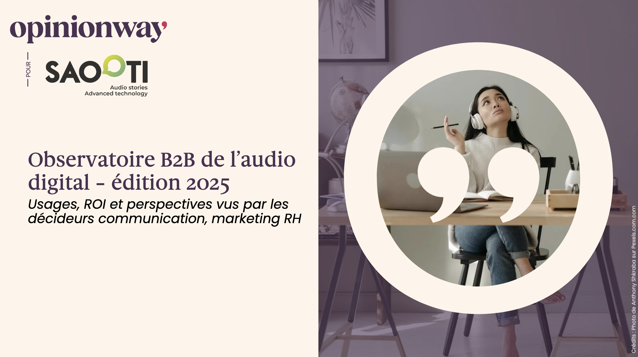 Saooti met en lumière les bénéfices business de l’audio digital
