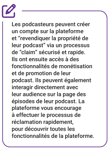 Podcast.fr,comme son nom l’indique