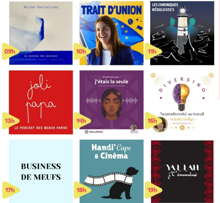 #PODBXL 2025, le festival de podcast revient à Bruxelles