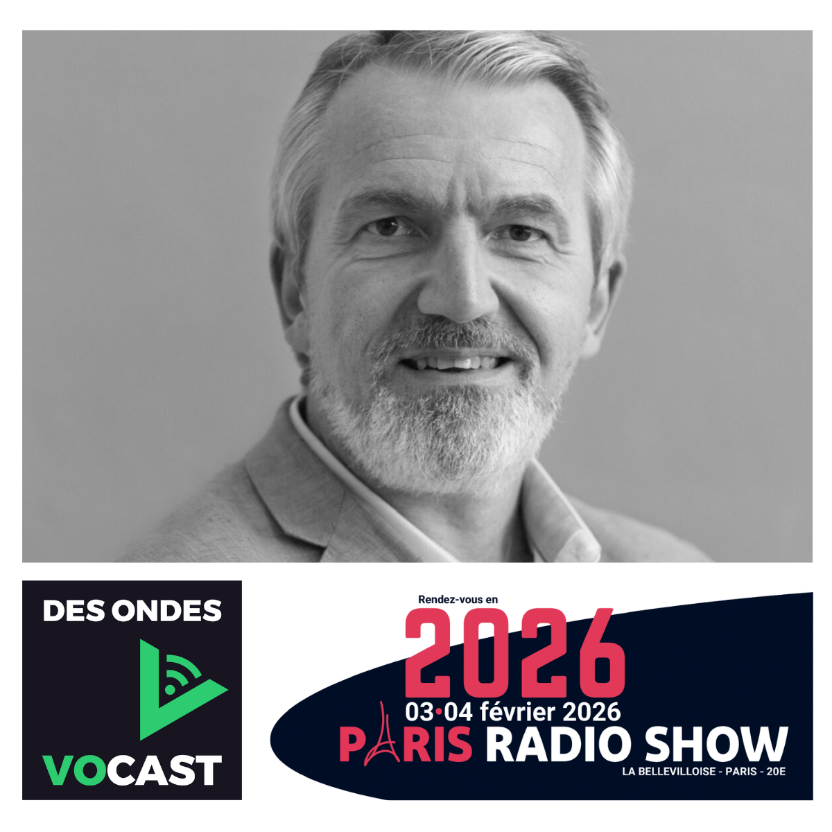 Le podcast "Des Ondes Vocast" met en lumière le Paris Radio Show