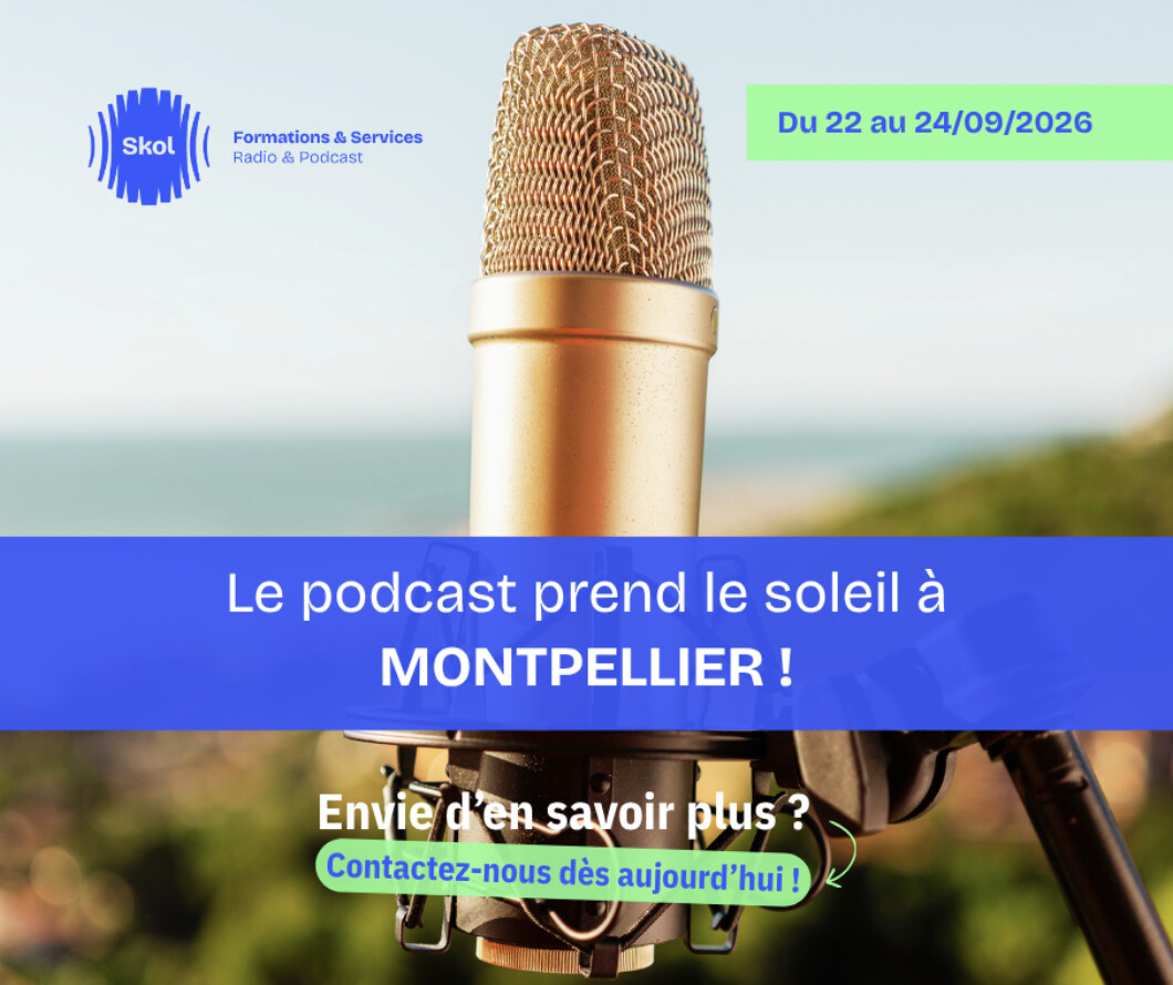 La Skol installe sa formation podcast à Radio Clapas